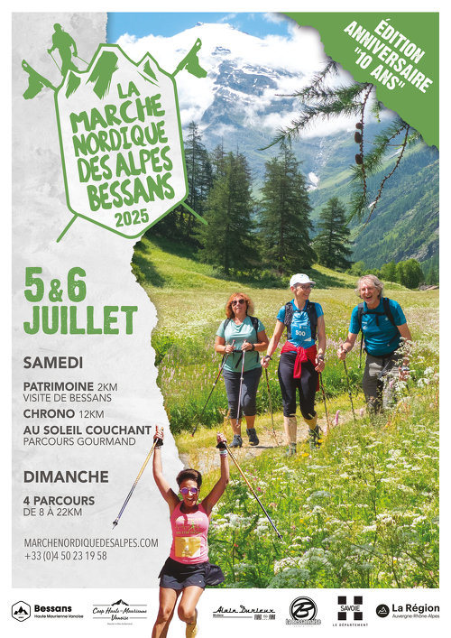 10ème Marche Nordique des Alpes - Concert Accus