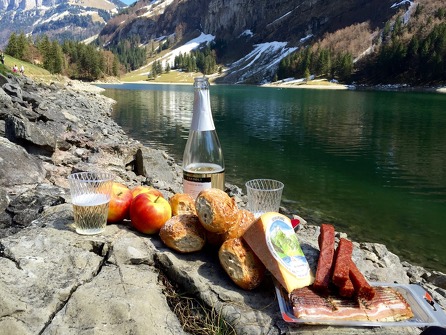 Walk and picnic at the monolith