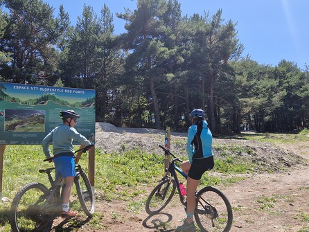 Espace VTT Slopestyle des forts