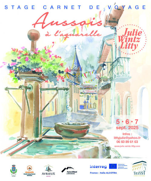 Stage : carnet de voyages à l'aquarelle