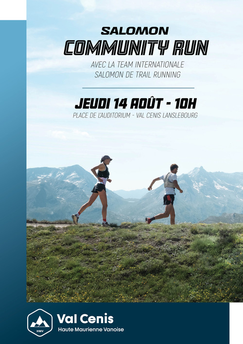 Community Run avec la Team International Salomon en Trail Running