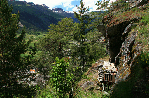 Visite de la grotte des Balmes