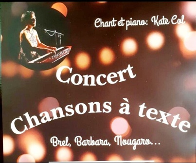 Concert piano-voix avec Kate Col