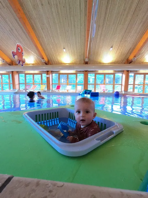 Baby swimmers