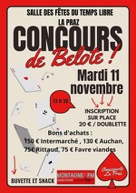 © Concours de belote_Saint-André - Omnisports La Praz