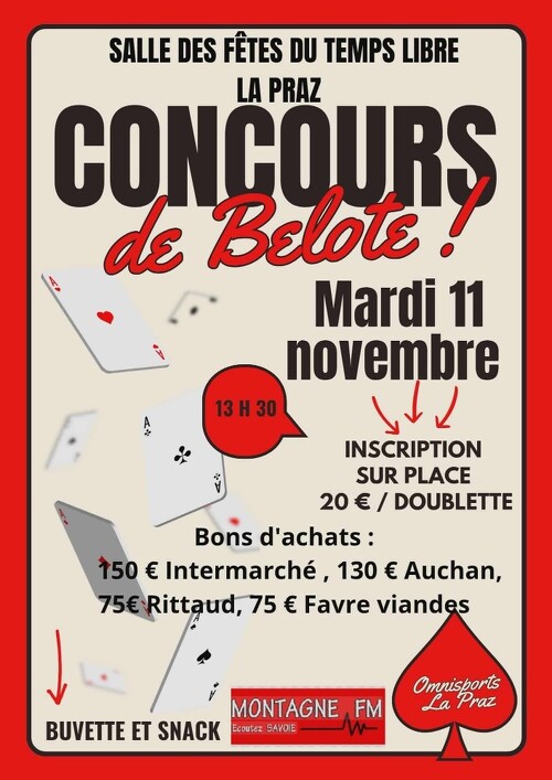 Concours de belote