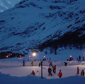 La patinoire spécial Noël