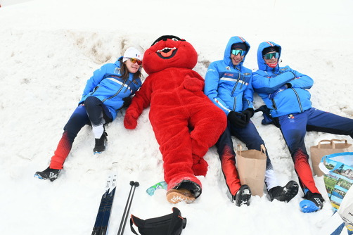 Déambulation Timy la mascotte