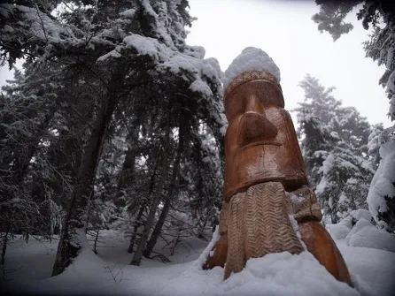 Snowshoe Itinerary: Sculpture Trail