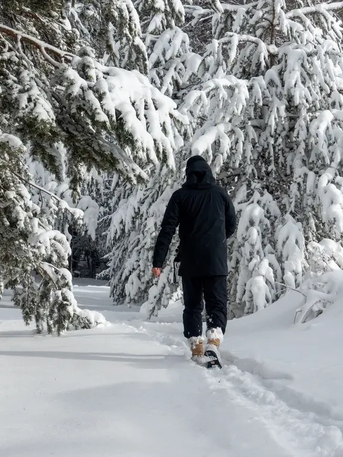 Snowshoeing itinerary: Hannibal's Walk
