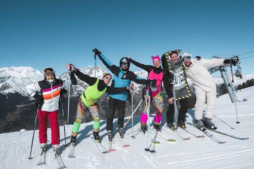 Mardi Gras : Skiez déguisés