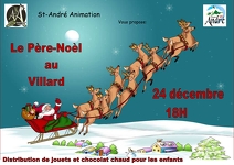 © Le Père-Noël au Villard_Saint-André - Saint André Animation