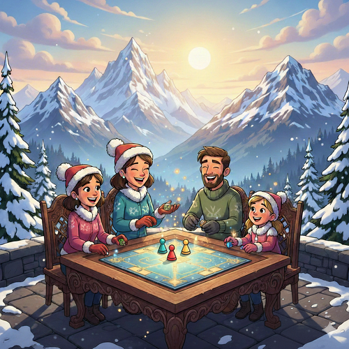 Le jeu s'invite à la neige