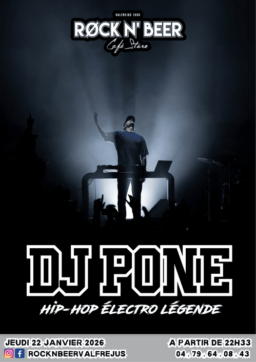 DJ Pone hip-hop électro légende