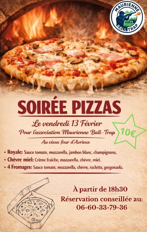 Soirée Pizzas