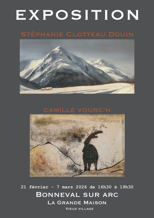 Exposition - Peintures de Stéphanie Clotteau Douin & Camille Vourc'h