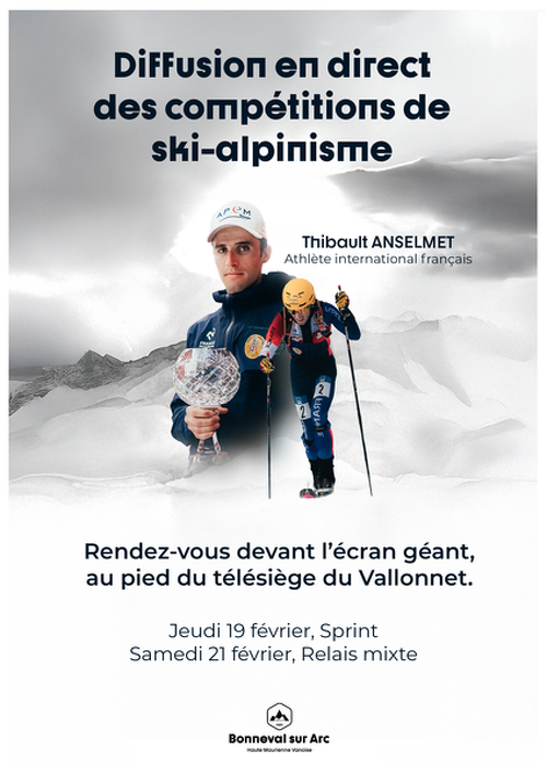 JO Milan Cortina 2026 : Projection du ski alpinisme - course sprint