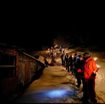 Randonnée nocturne aux flambeaux
