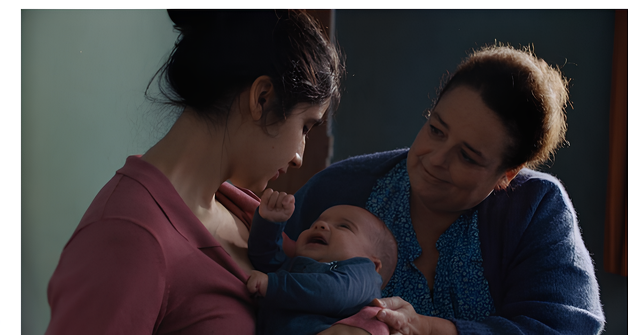 Projection - La Vierge à l'Enfant