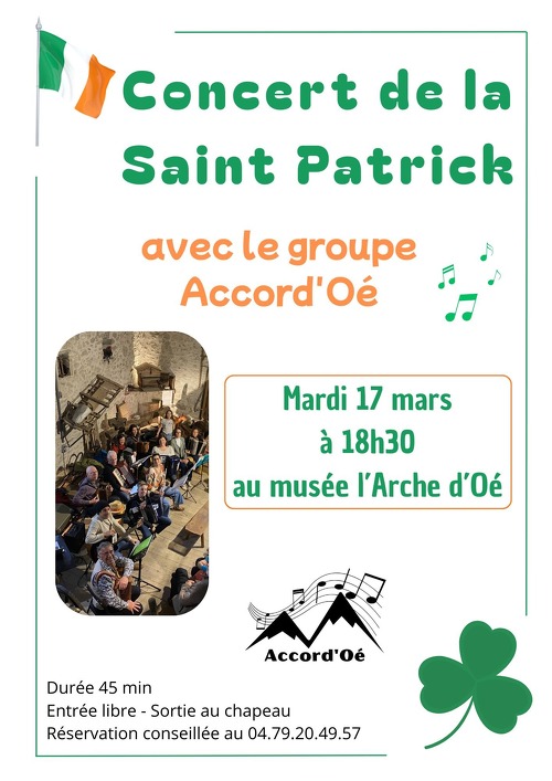 Concert de la Saint Patrick
