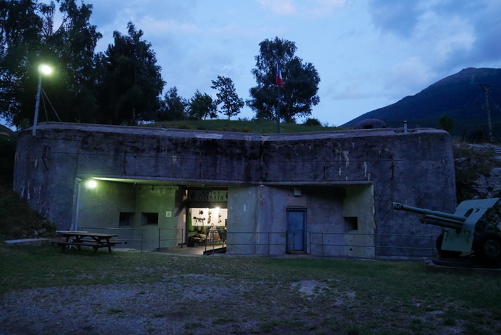 Visite nocturne commentée du fort Saint-Gobain.