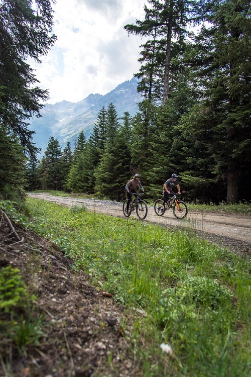 Cross-country mountain biking: Le Replat des Canons