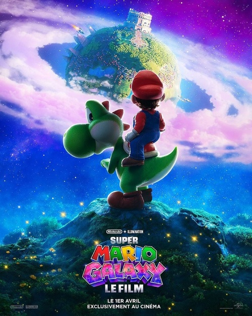 Projection : Super Mario Galaxy Le Film