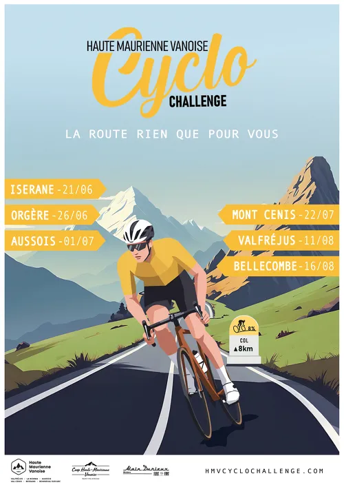 HMV Cyclo Challenge  - Montée cycliste de Bellecombe Val Cenis
