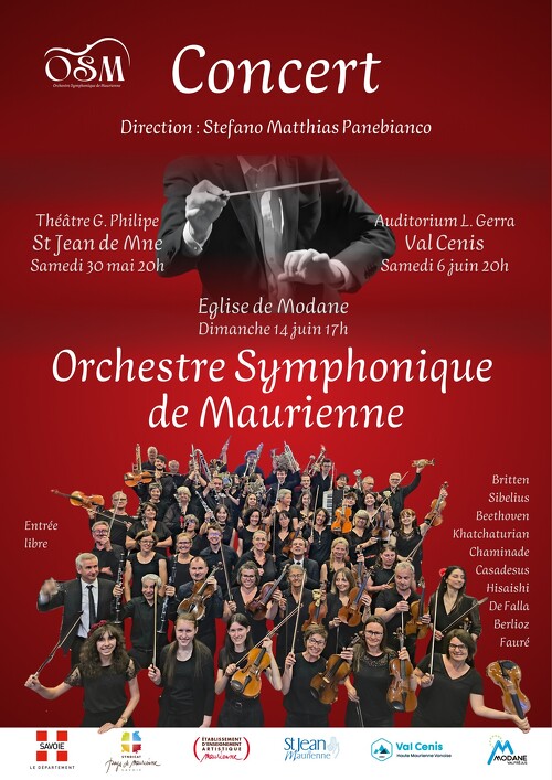 Concert de l'Orchestre Symphonique de Maurienne