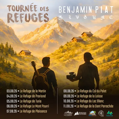 Tournée des refuges - Concert Benjamin Piat