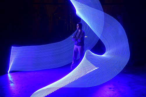 Exposition - Making-off light Painting par Jean Luc Viart - Festival Forts en Lumière