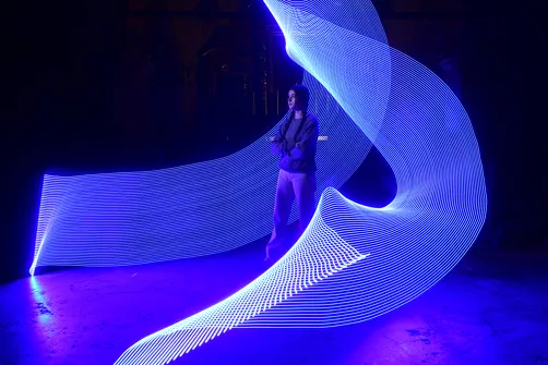 Exposition - Making-off light Painting par Jean Luc Viart - Festival Forts en Lumière