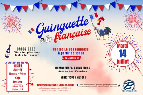 Soirée guinguette à la française