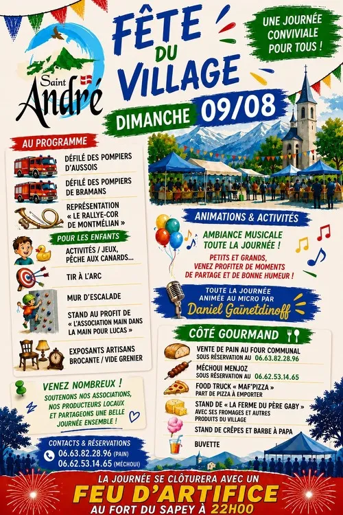 Fête du village de Saint André