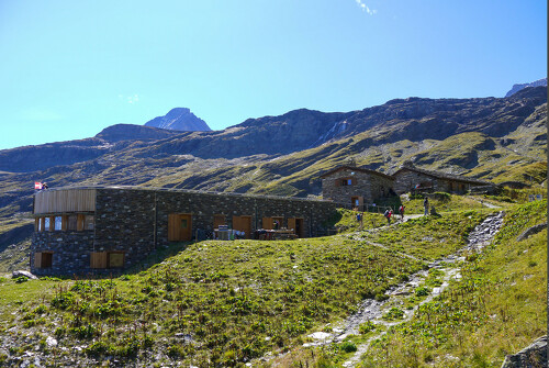 Rencontre au refuge de l'Arpont avec un garde du Parc national de la Vanoise