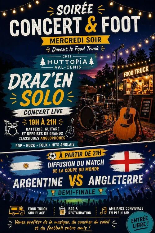 Soirée Concert & Foot