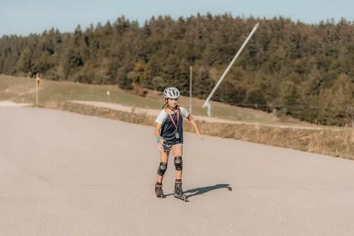 Initiation ski roues et tir - Les Estivales de Savoie Nordic