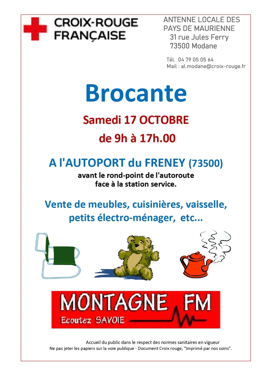 © Red Cross Flea Market_Freney - Croix Rouge