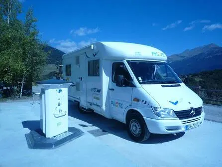 Euro relay - Service area for camper