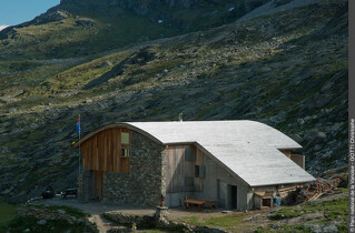 Rencontre  au refuge du Fond D'Aussois avec un garde du PNV