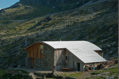 Rencontre  au refuge du Fond D'Aussois avec un garde du Parc national de la Vanoise