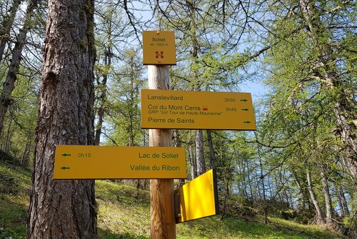 Walking tour of Lac de Soliet through the Ribon valley