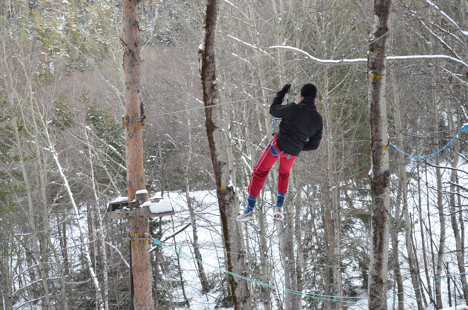 © Parcours aventure du Diable Hiver - Patrick Col