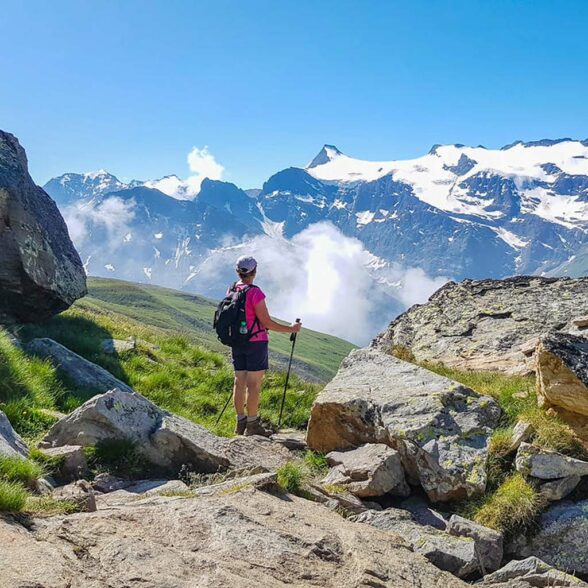 Randonnée, Tour Méan Martin, Bonneval sur Arc, Parc national de la Vanoise, glacier de l'Albaron