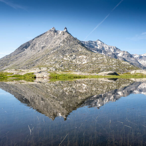 Lac Giaset, Val Cenis, Haute Maurienne Vanoise, Bec d'Etache, Petit Mont Cenis