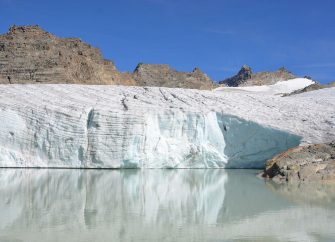 Get close to the 3,000 m mark and take in the sights! Le Grand Méan at Bonneval sur Arc, 2876 m