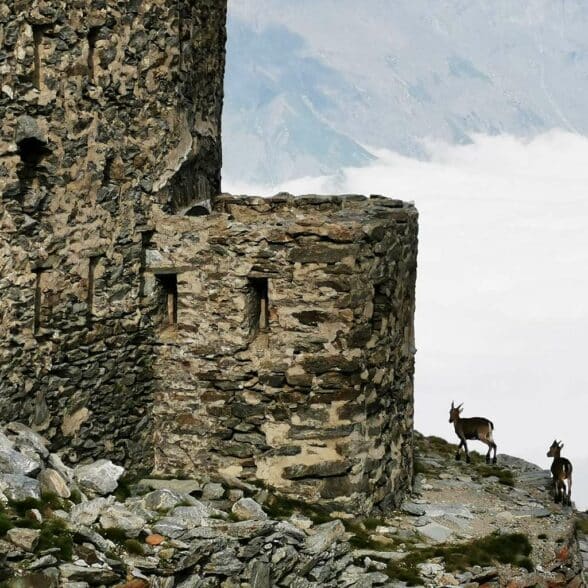 5 itinéraires gravel en Haute Maurienne Vanoise, Le Malamot, une piste vers un ancien fort à près de 3000 m d’altitude !