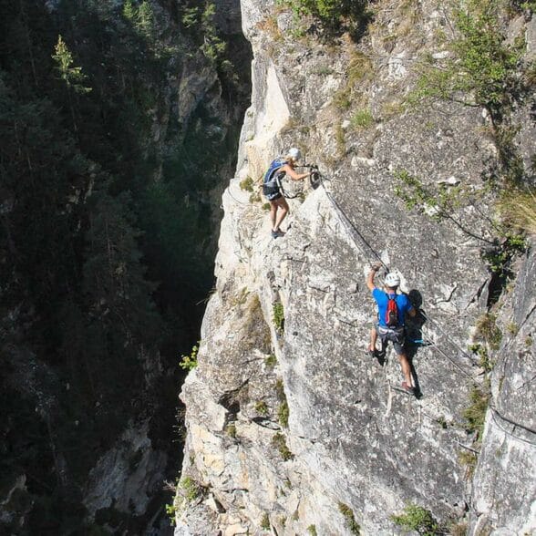 Via ferrata in Aussois