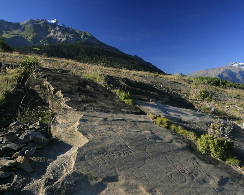 Le patrimoine rupestre en Haute Maurienne Vanoise