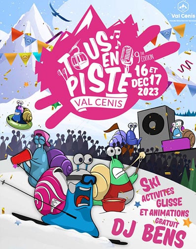 Tous en piste, réservez maintenant !